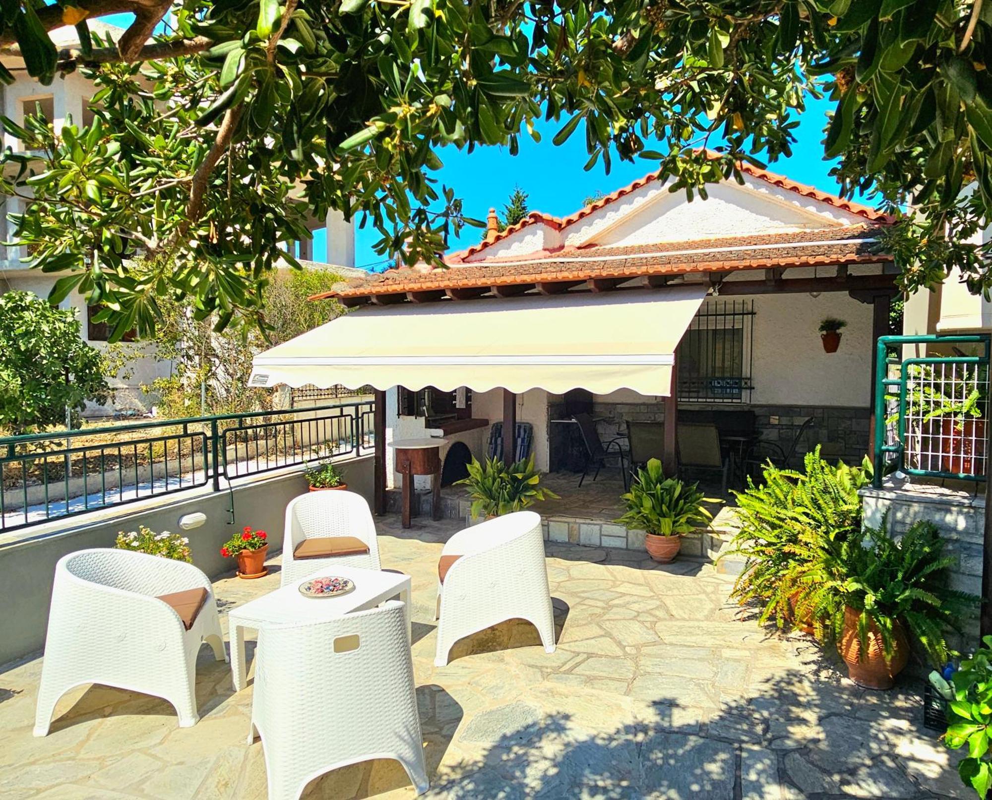 Polianthi Seaside House Vila Marathos  Exterior foto