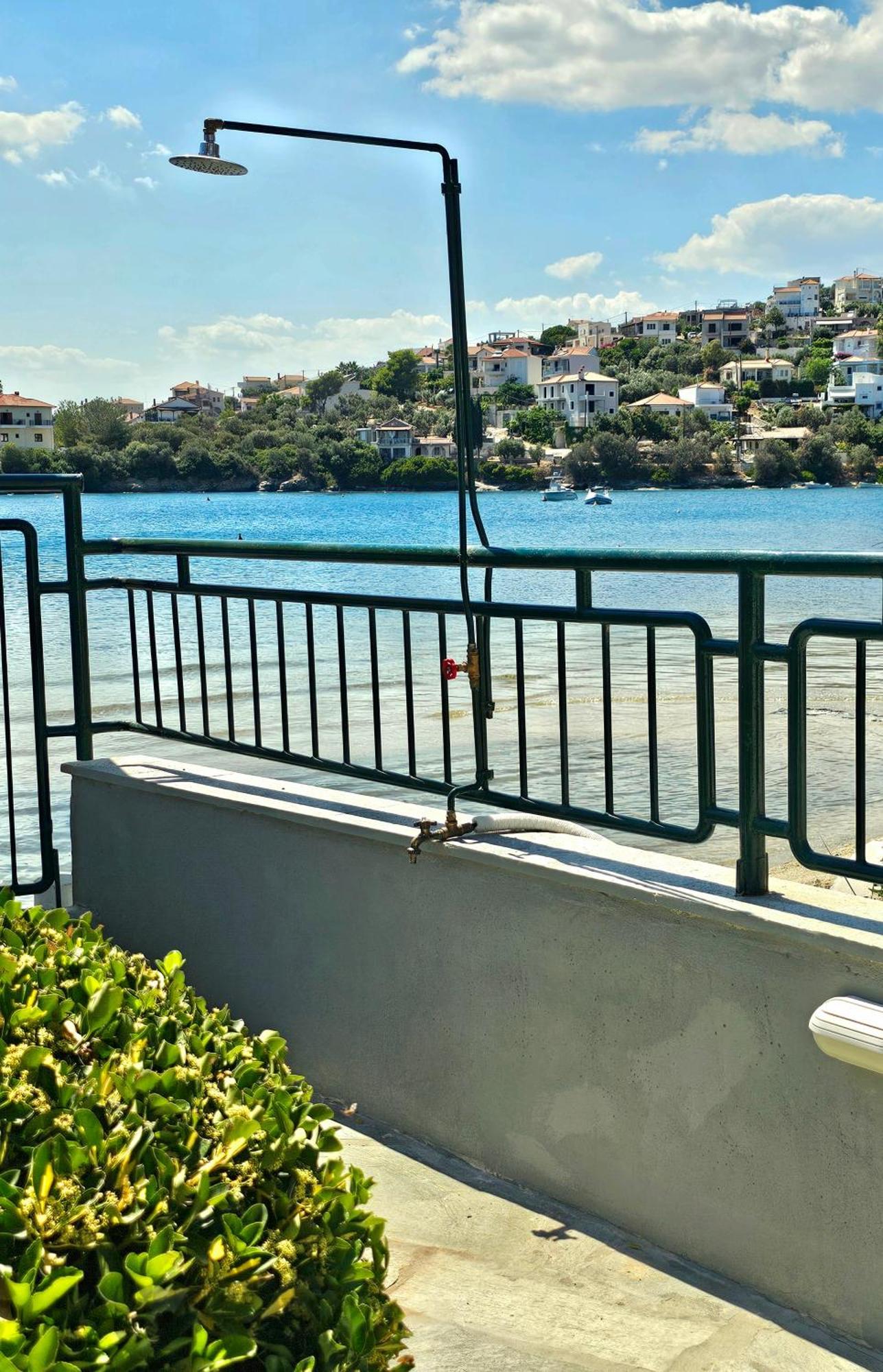 Polianthi Seaside House Vila Marathos  Exterior foto